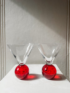 BUBBLE BALL COCKTAIL GLASSES