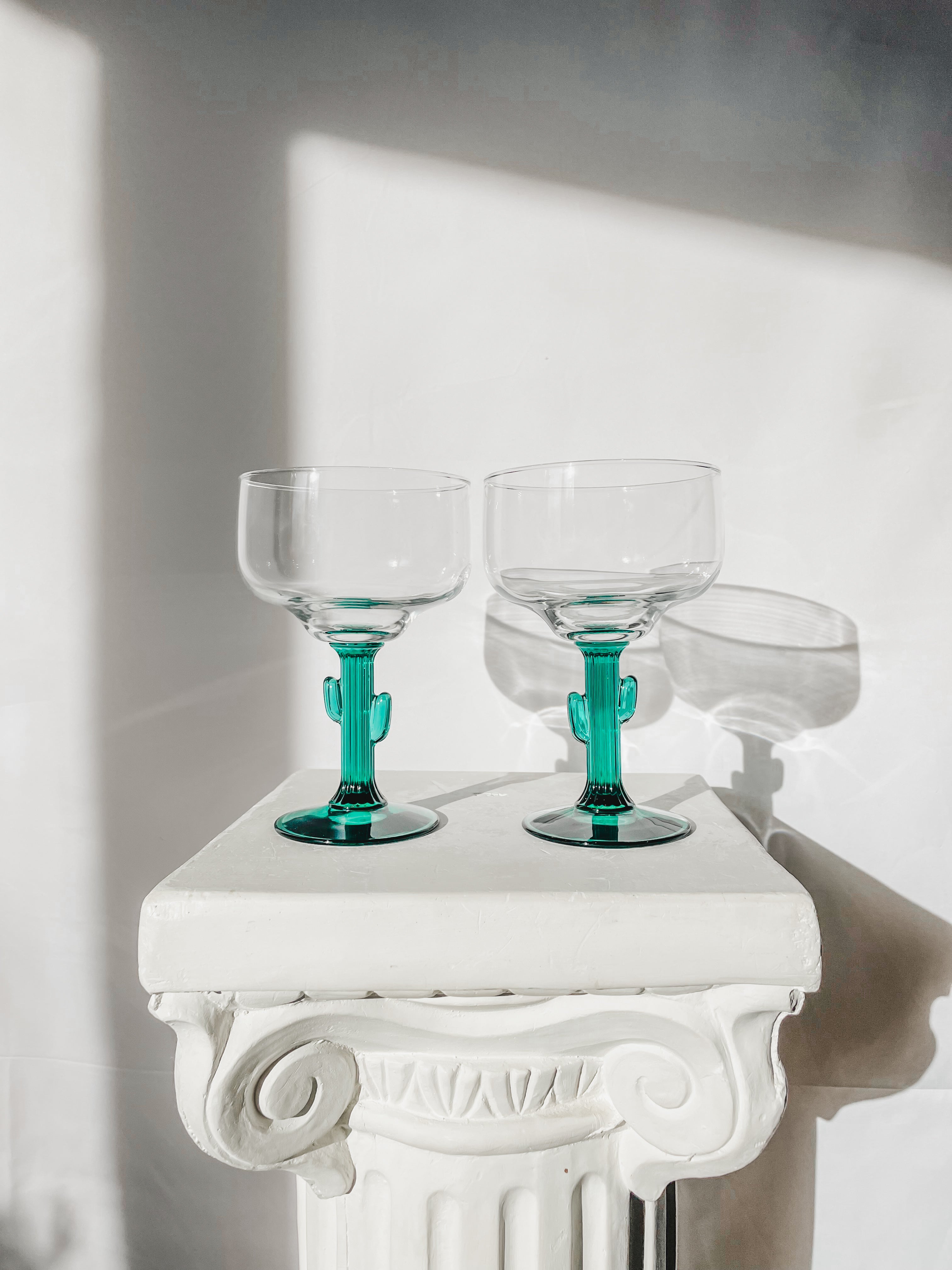 CACTUS MARGARITA GLASSES