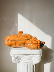 CERAMIC POTATO SERVING SET