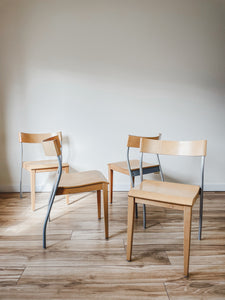 POSTMODERN IKEA ‘NORDISK’ DINING CHAIRS