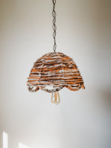 MID CENTURY WOOL PENDANT LAMP