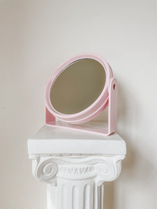 VINTAGE PINK MAKEUP MIRROR