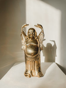 VINTAGE BRASS BUDDAH