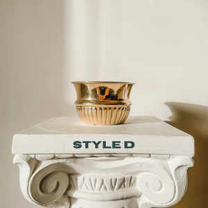 VINTAGE BRASS PLANTERS