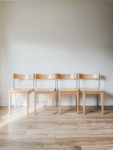 POSTMODERN IKEA ‘NORDISK’ DINING CHAIRS