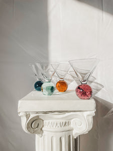 BUBBLE BALL COCKTAIL GLASSES