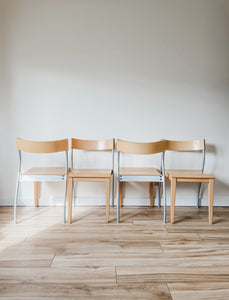 POSTMODERN IKEA ‘NORDISK’ DINING CHAIRS