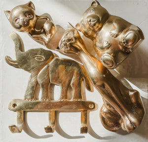 VINTAGE BRASS ANIMALS