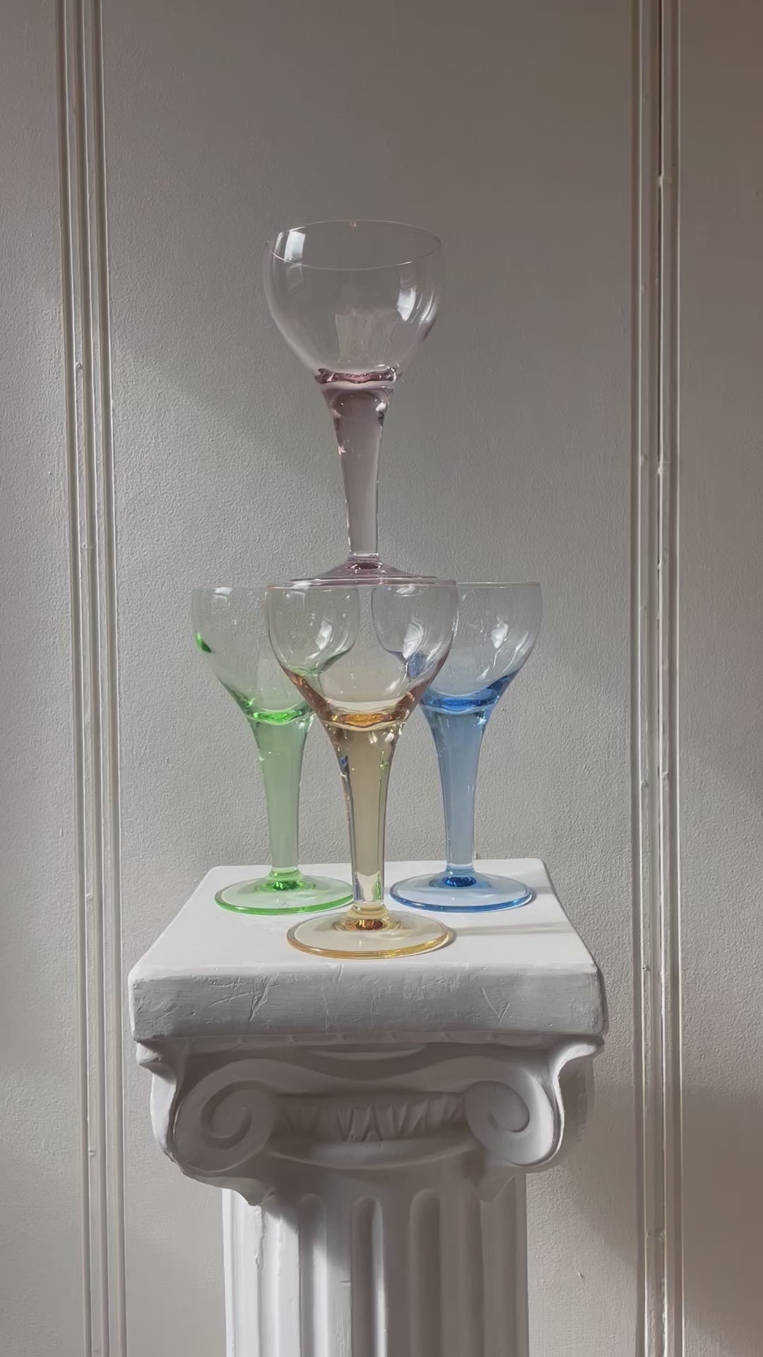 LUIGI BORMIOLI ITALIAN WINE GLASSES