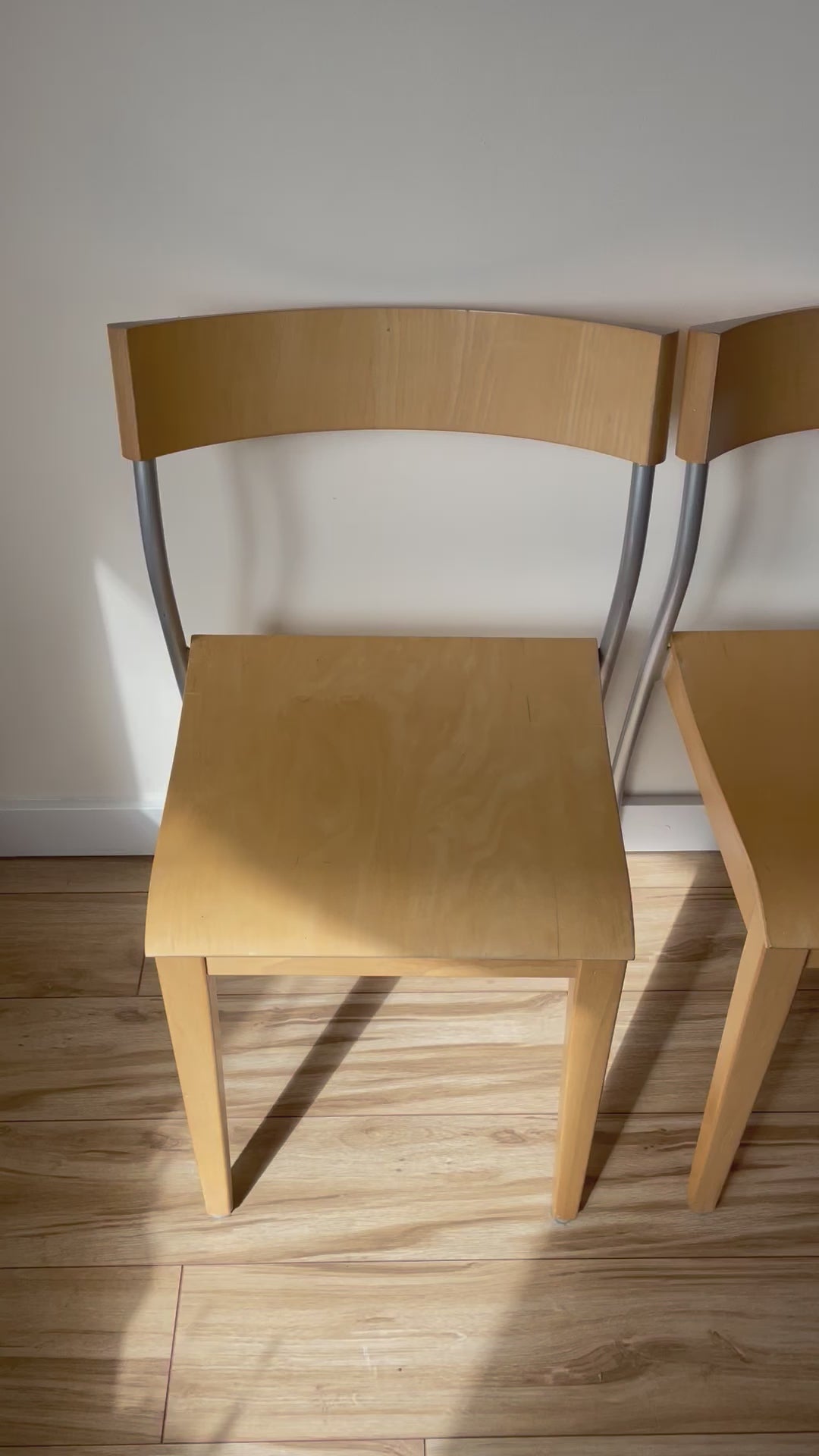 POSTMODERN IKEA ‘NORDISK’ DINING CHAIRS