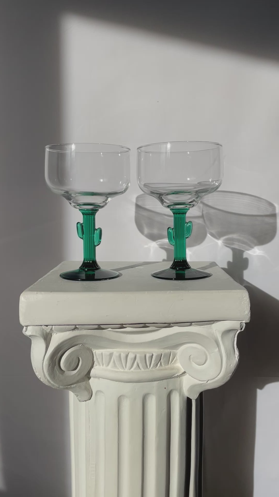 CACTUS MARGARITA GLASSES