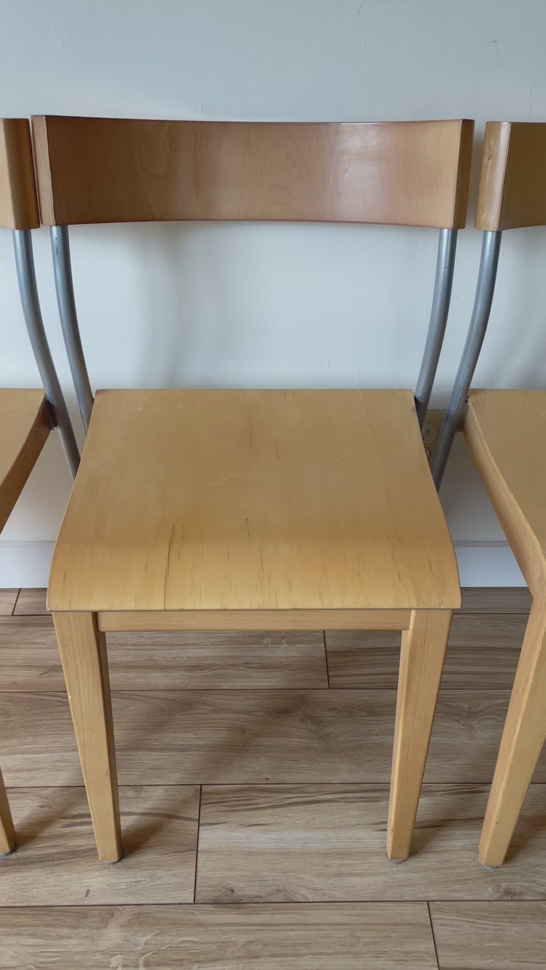 POSTMODERN IKEA ‘NORDISK’ DINING CHAIRS